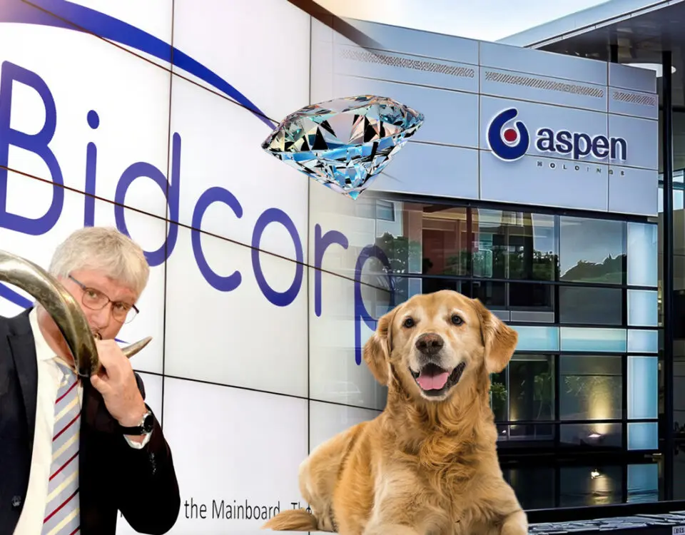 Fenestra Asset Management Bidcorp Group Diamond Aspen Pharmacare Dog